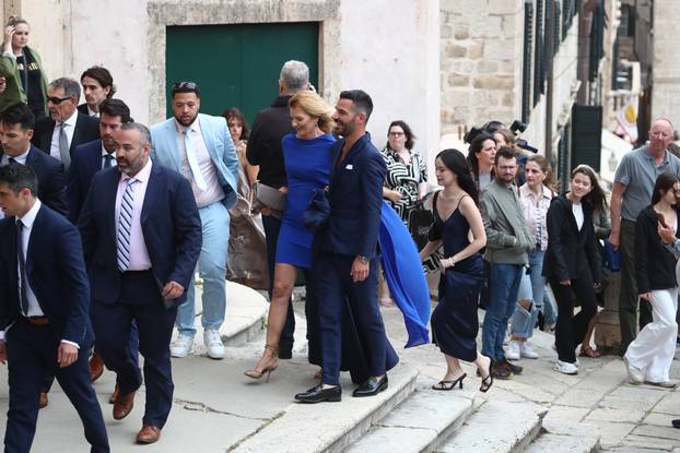 ARHIVA - 2024. Dubrovnik: Vjenčanje Nicole Artukovich i Liama Stewarta u crkvi sv.Ignacija