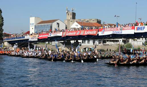 Maraton lađa- 35 posada u utrci za veliki štit kneza Domagoja