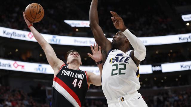 NBA: Preseason-Portland Trail Blazers at Utah Jazz