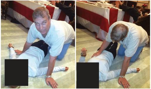 FOTO Novi dokumenti: Andrewa fotkali 'na sve &ccaron;etiri' iznad &zcaron;ene. Epstein mu ponudio Ruskinju
