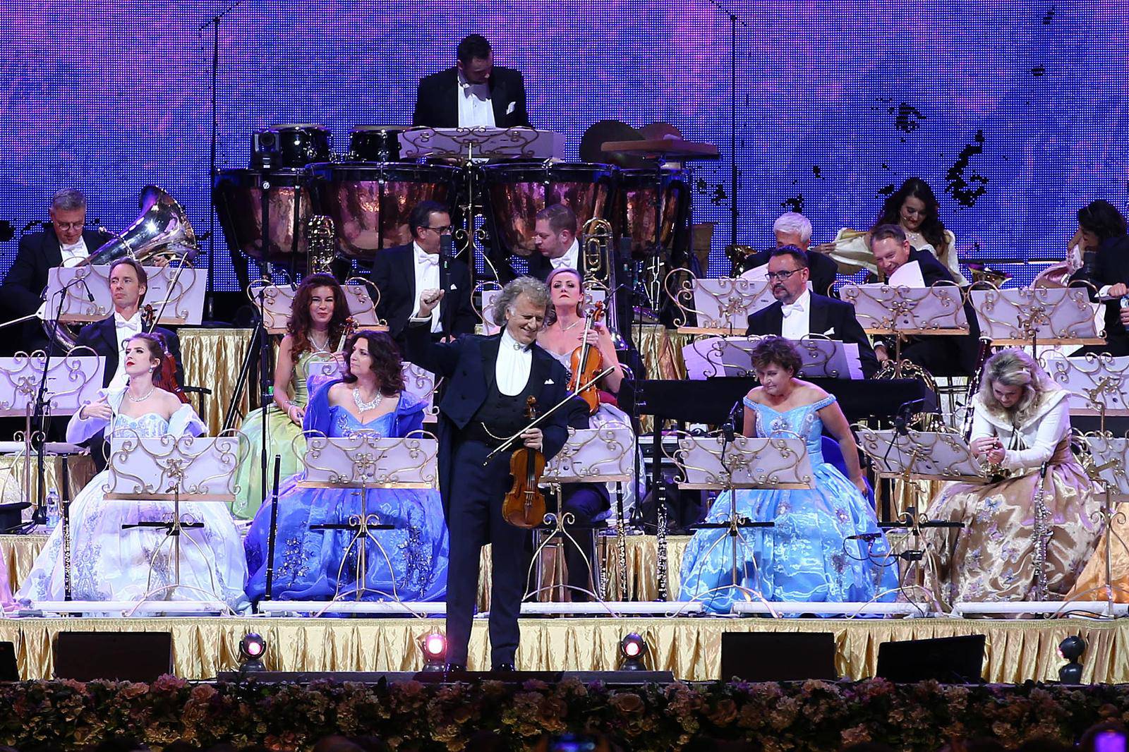 Andre Rieu nastupio  je  u Zagrebu