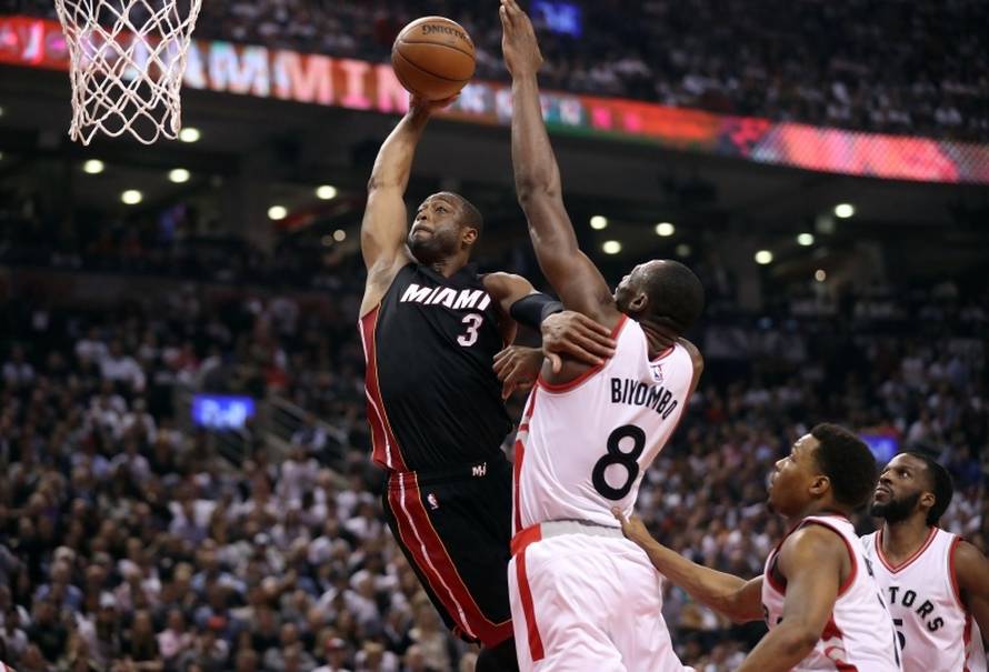 NBA: Playoffs-Miami Heat at Toronto Raptors