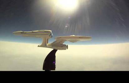 Enterprise iz Zvjezdanih staza balonom je lansirao u svemir