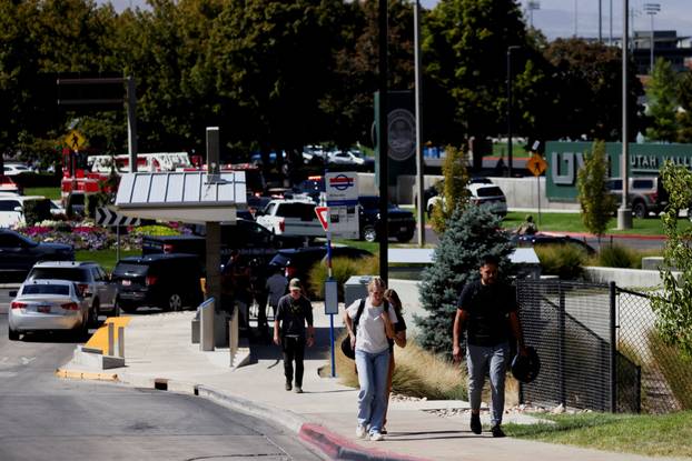 Charlie Kirk shot at Utah university event