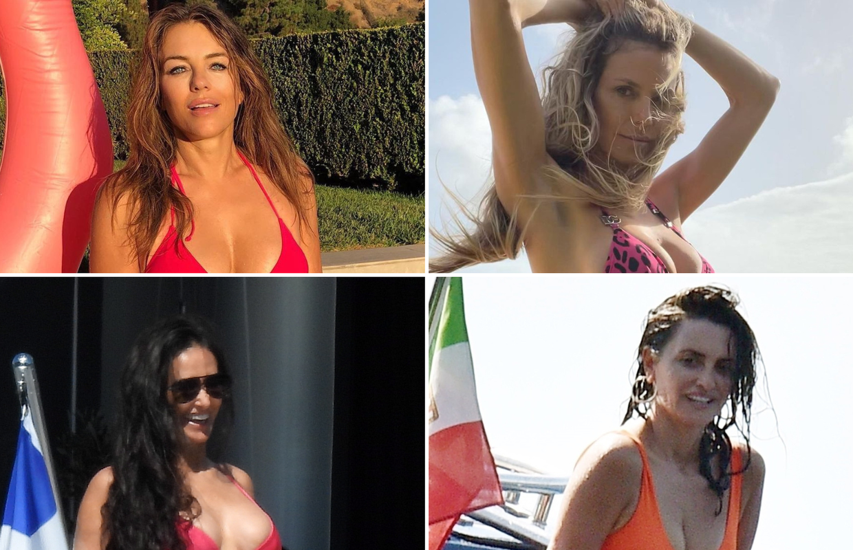 One ne stare: Demi, Penelope, Heidi i Liz blistaju u bikinijima...