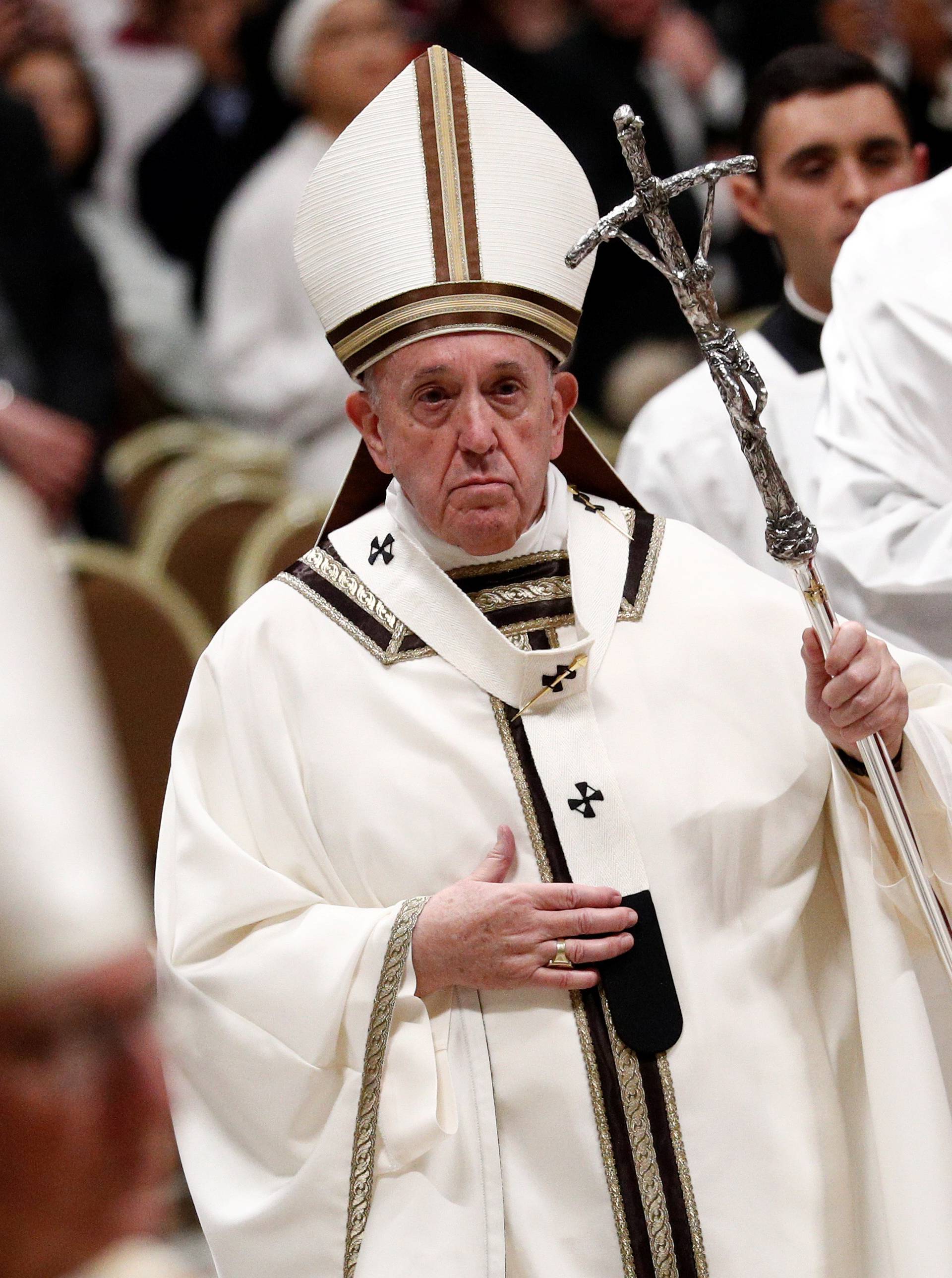 Christmas Eve mass at the Vatican