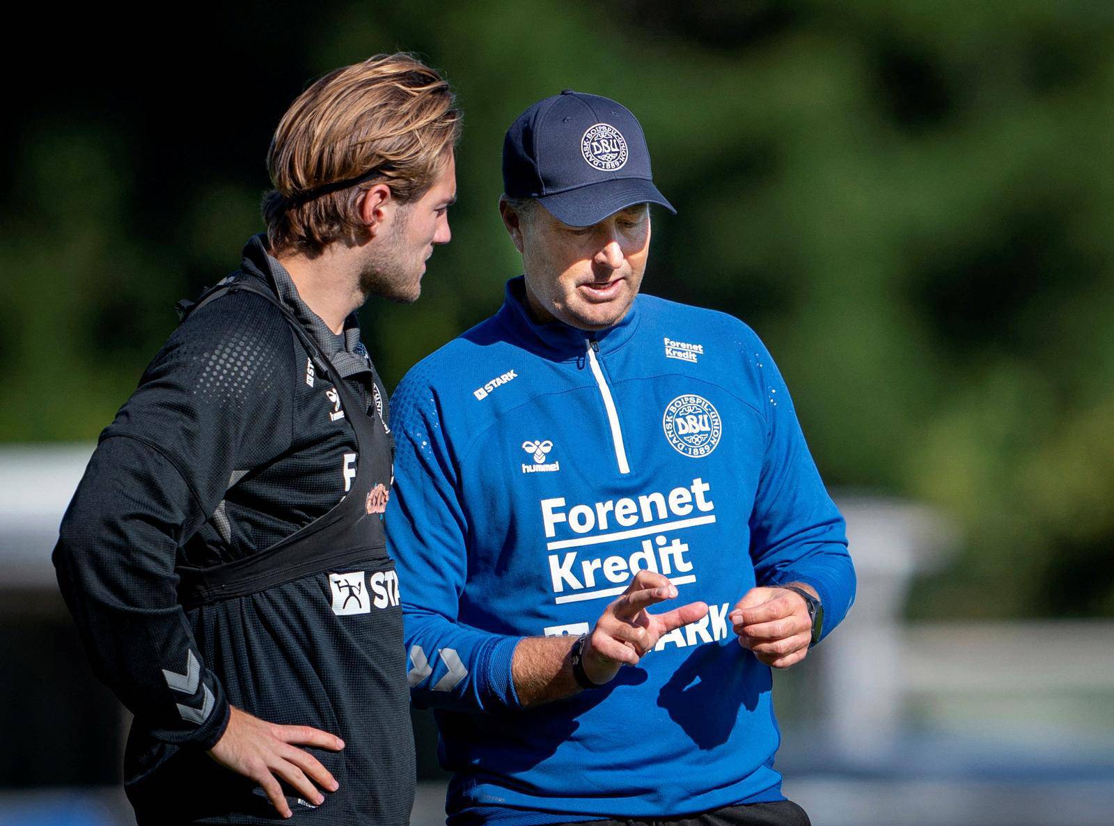 UEFA Nations League - Denmark Training