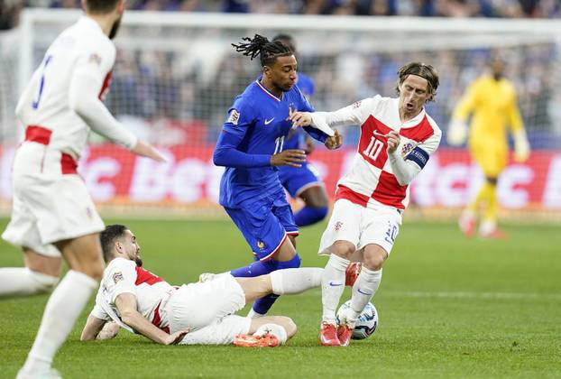 Pariz: Druga utakmica četvrtfinala UEFA Lige nacija između Francuske i Hrvatske