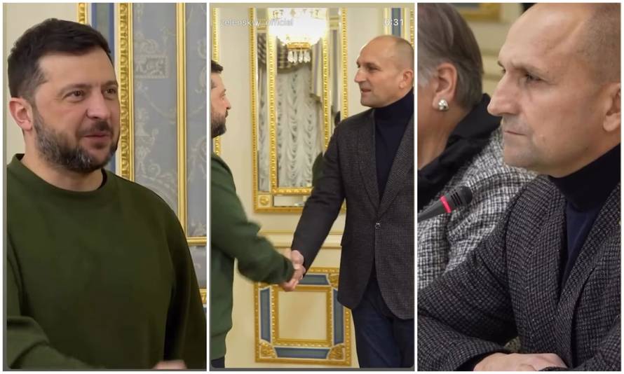 VIDEO Zelenski objavio snimku s Anušićem: Vrlo važna tema je, zanimaju nas iskustva Hrvatske