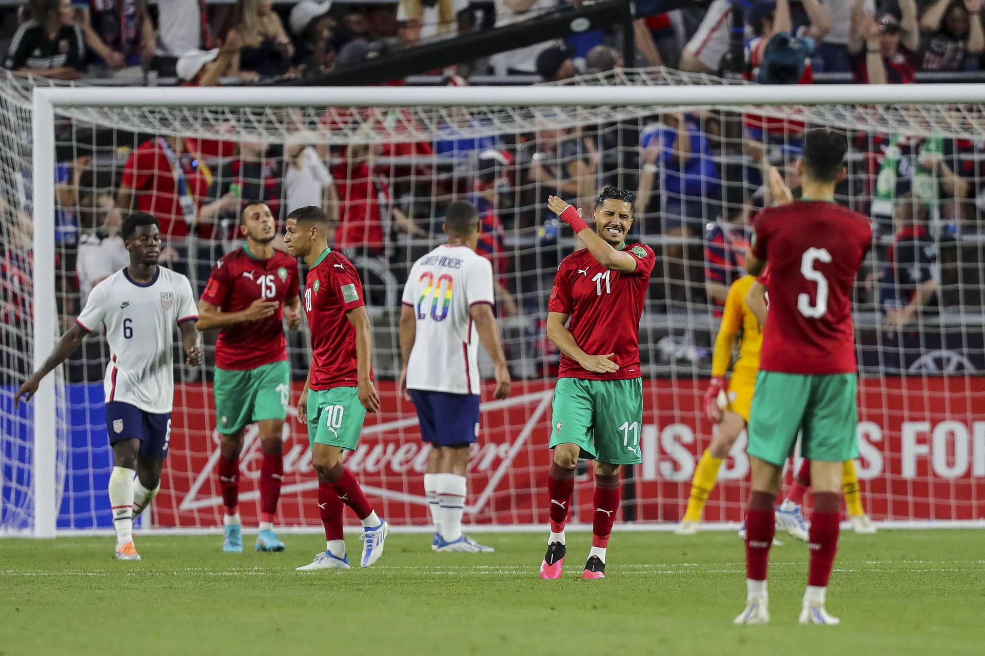 Soccer: Morocco at USA