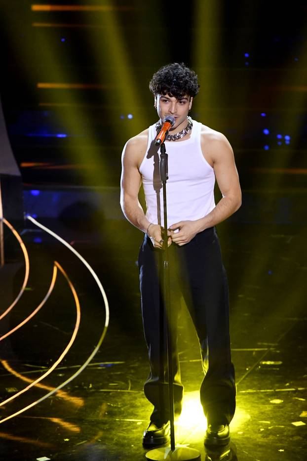 Sanremo, 73rd Italian Song Festival, Third Evening. The singers.