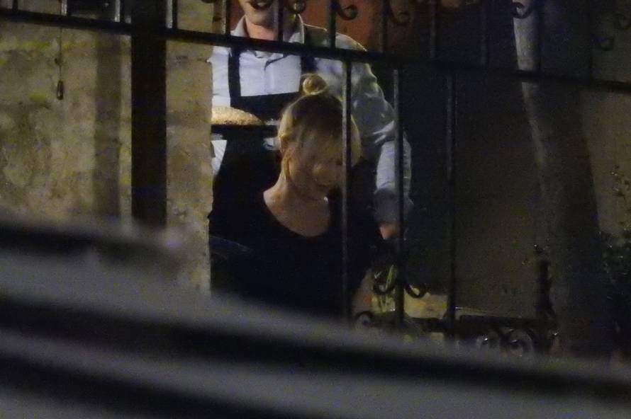 Romantična večera: Danijela i Grašo uživali su u Dubrovniku