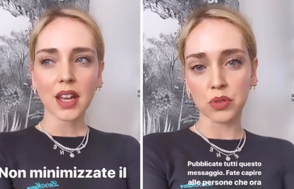 Chiara Ferragni oglasila se na Instagramu zbog korona virusa