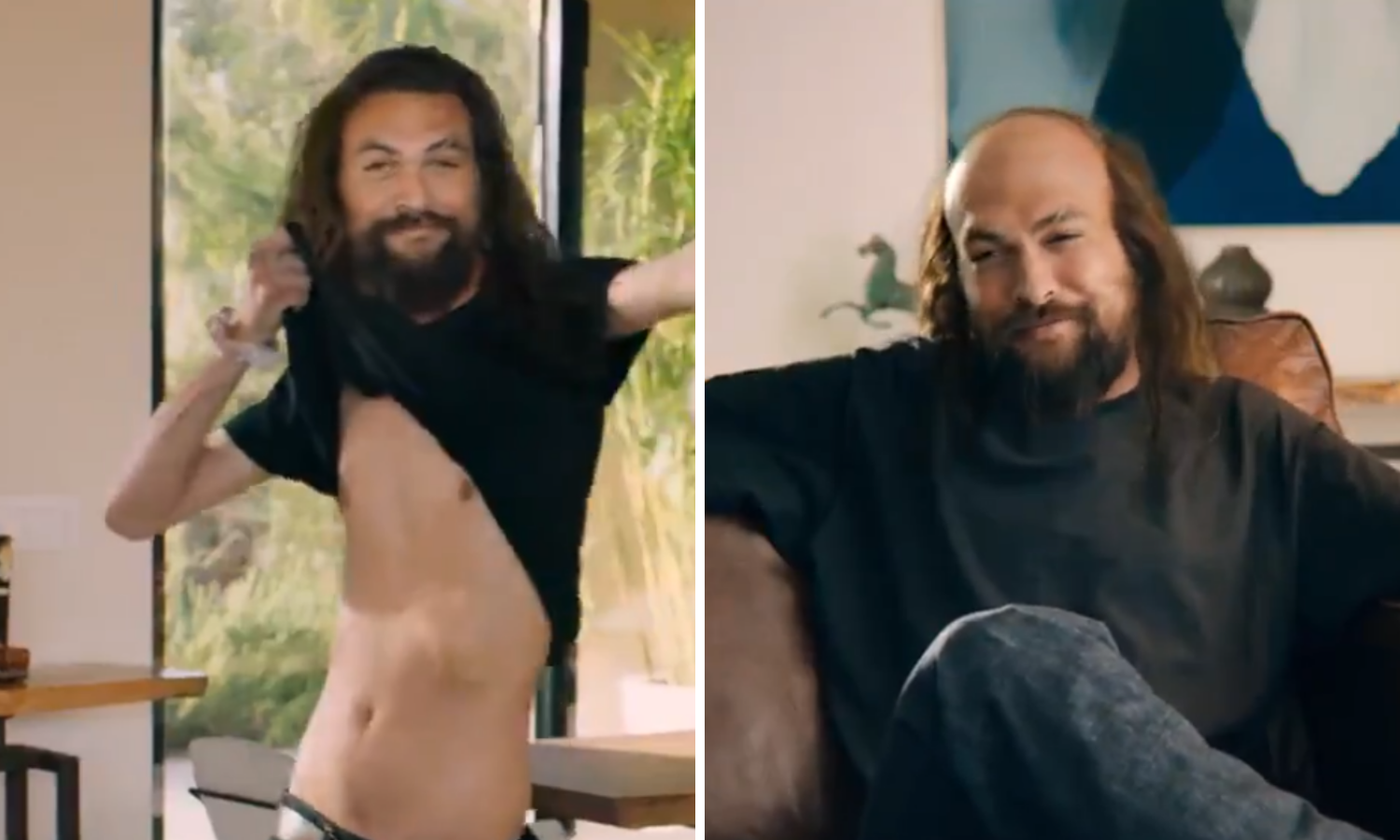 Smršavio i oćelavio: Momoa u reklami začudio obožavatelje...