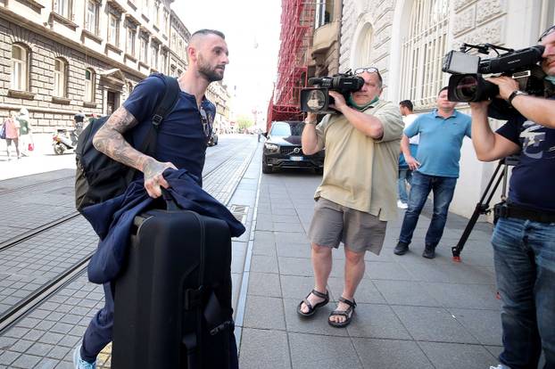 Okupljanje hrvatske nogometne reprezentacije uoči prijateljskog ogleda s Belgijom