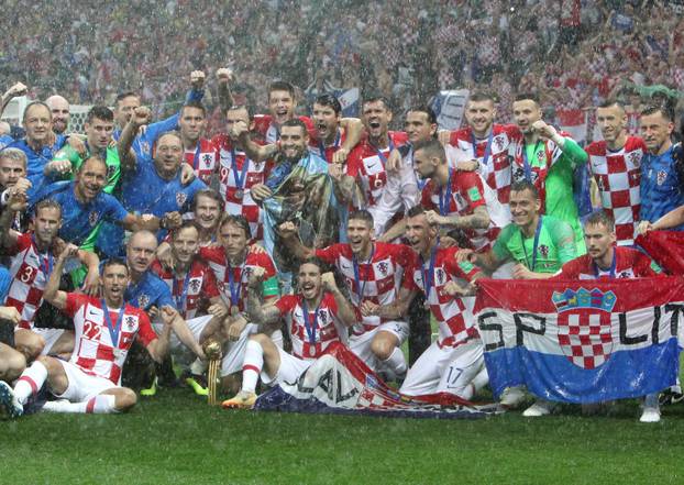 ARHIVA: Hrvatska u Moskvi osvojila srebrnu medalju na Svjetskom nogometnom prvenstvu  - 2018.
