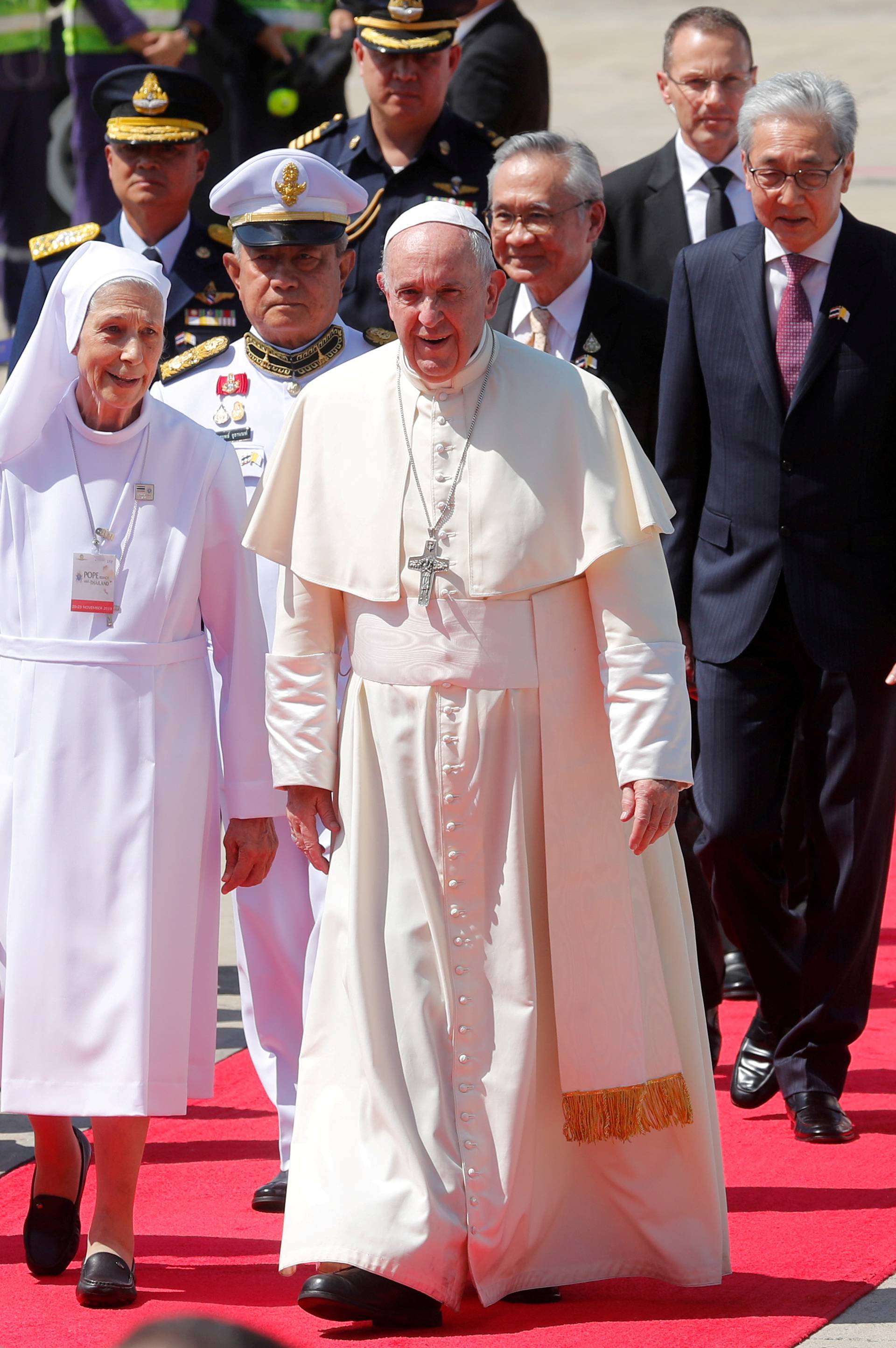 Pope Francis visits Thailand