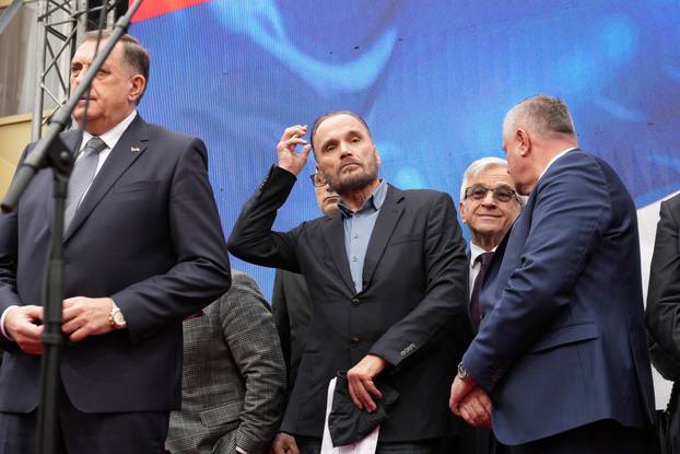 Banja Luka: Skup podrške Miloradu Dodiku nakon izricanja presude