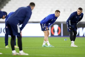 Dinamo u Londonu odradio večernji trening