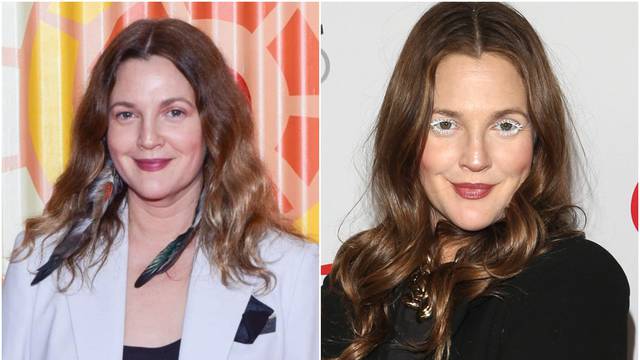 Drew Barrymore nosi  'zaleđene' trepavice za blagdanski ugođaj