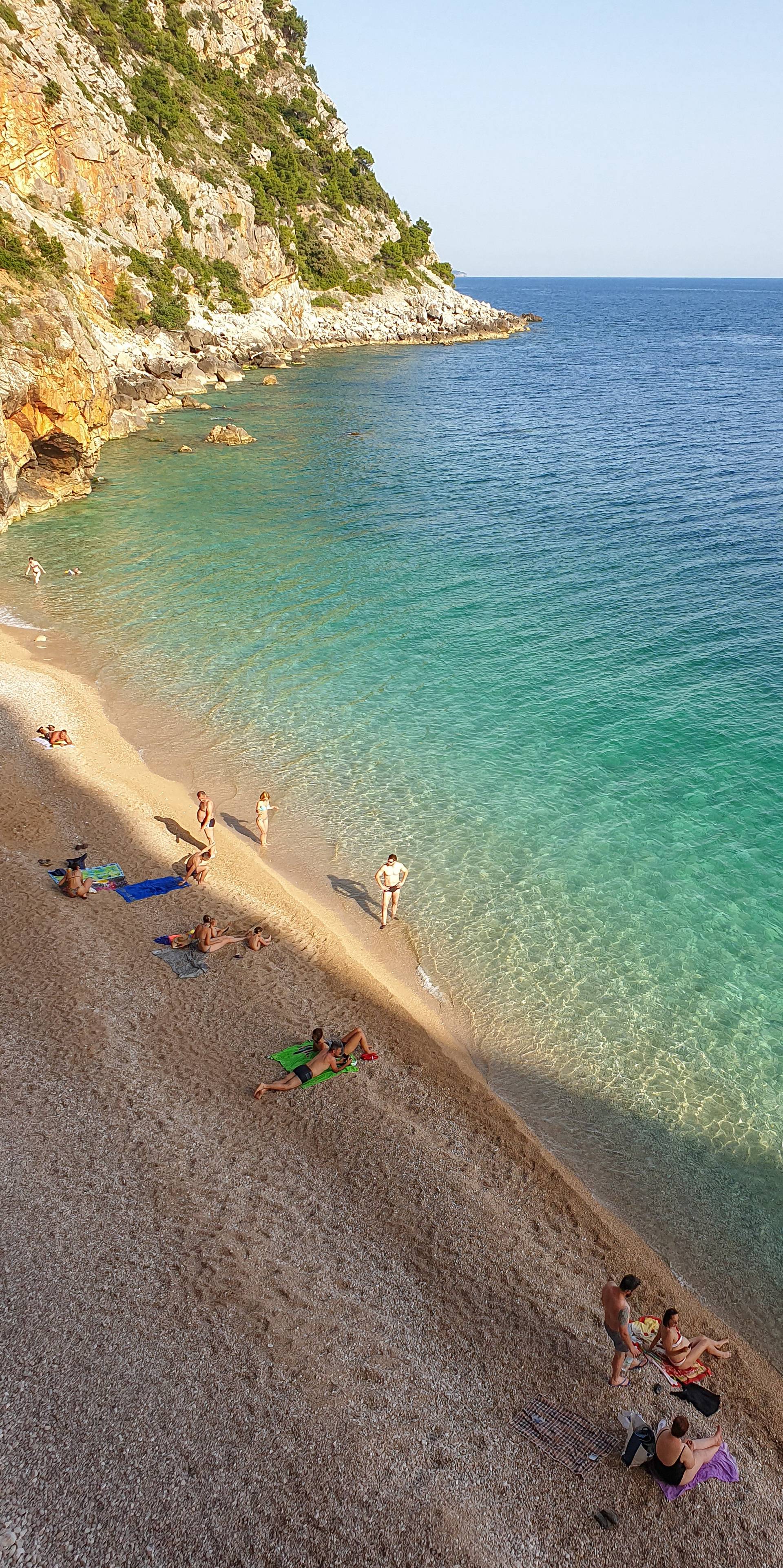 Plaža Pasja?a u Konavlima,  jedna od najljepših na Jadranu