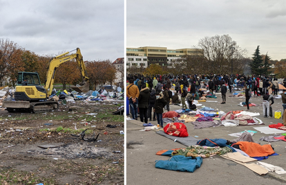 U šatorima pored Pariza bez vode i struje živjelo 2800 ljudi