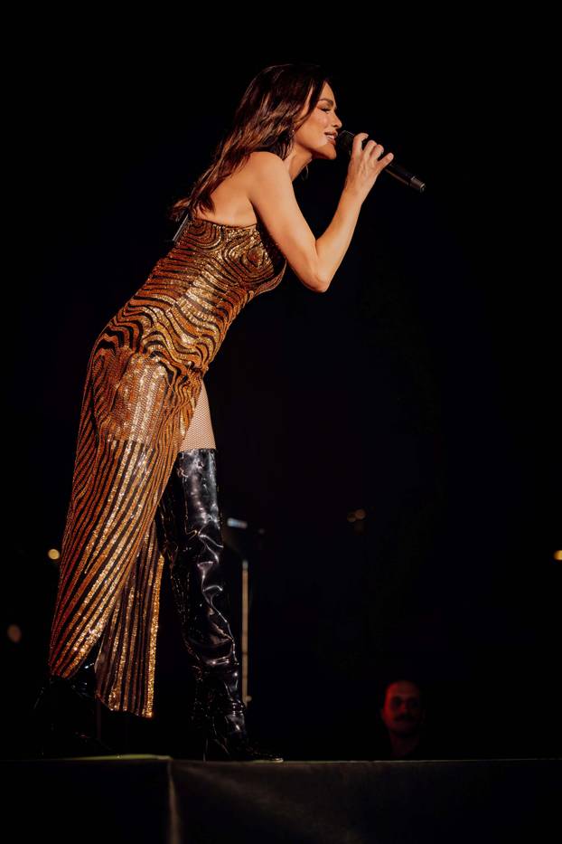 FOTO Severina u izazovnom izdanju oduševila obožavatelje na trosatnom spektaklu u Sisku