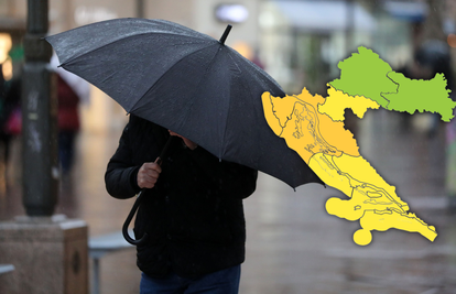 Hrvatska na udaru nevremena: Upalili narančasti alarm, prijete olujni vjetar i bujične poplave!
