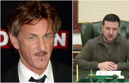 Sean Penn uoči dodjele Oscara: 'Ako Zelenski neće govoriti na dodjeli, uništit ću svoje kipiće'