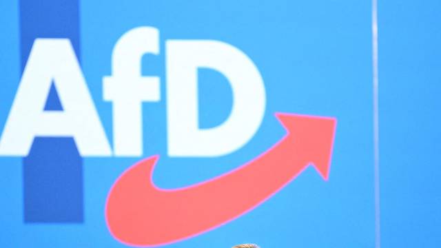 European election assembly 2023 of the Alternative for Germany (AfD) in Magdeburg