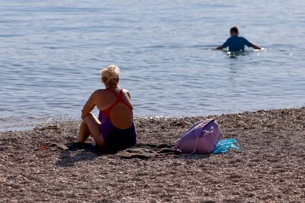 Zadar: Sunčanje i kupanje ugodno je i u listopadu