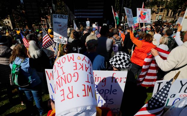 "No Kings" nationwide protests