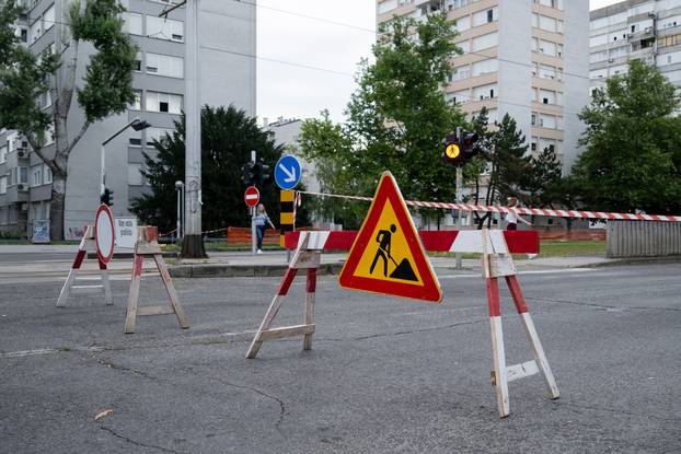Zagreb: Zbog radova zatvoren dio Horvaćanske ceste