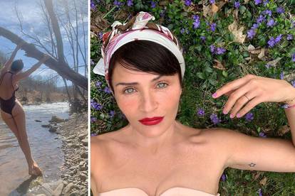 Helena Christensen kupa se u ledenom jezeru i izgleda sjajno