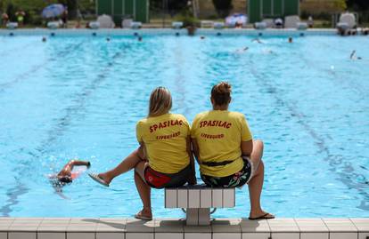 Treba se rashladiti: Bazeni u Zagrebu na meti su građana