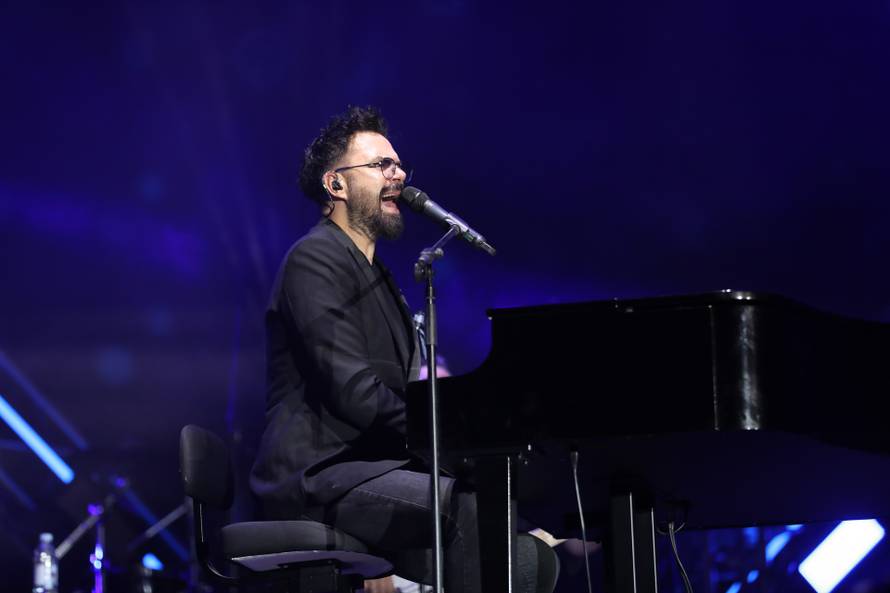 Koncert Petra Graše na drugoj večeri Fusion festivala