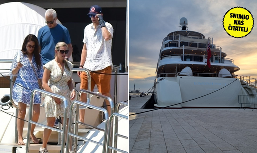 Iz Venecije stigli kod nas? Jahta slavnog para usidrena u Puli...
