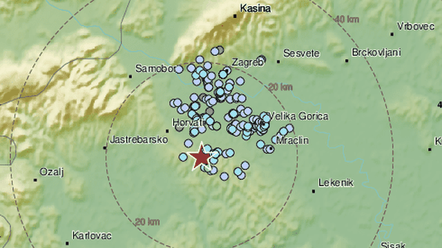 Zatresao slabiji potres u blizini Zagreba: 'Čuo se kao eksplozija'