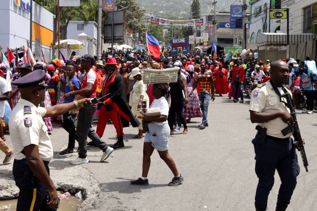 Haitians attend Bois Caiman commemoration ahead of presidential elections