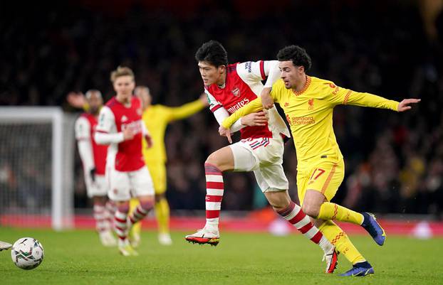 Arsenal v Liverpool - Carabao Cup - Semi Final - Second Leg - Emirates Stadium