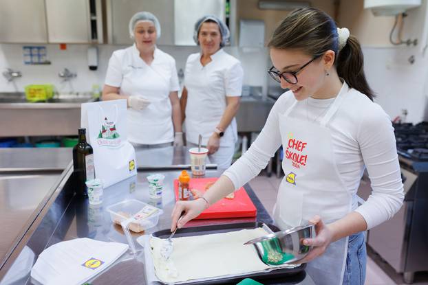 Pobjednicki party u sklopu projekta Chef skole u osnovnoj skoli Nikola Tesla u Rijeci.