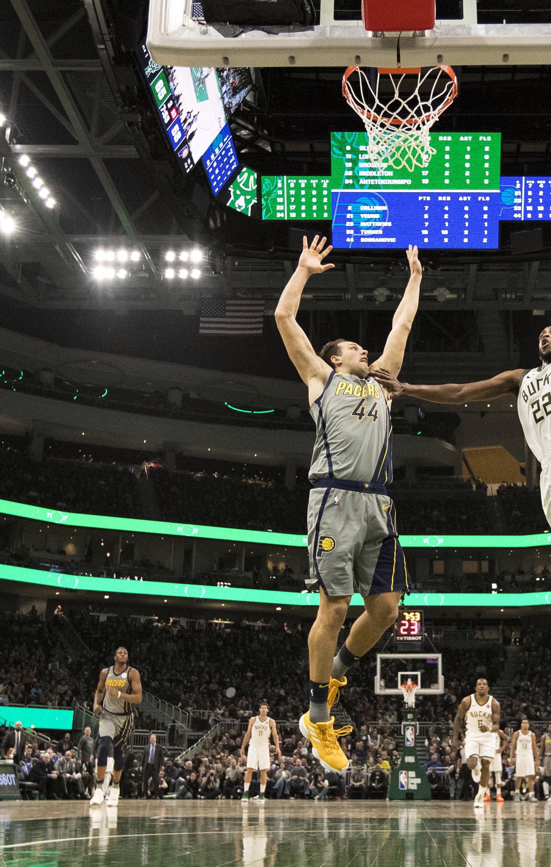 NBA: Indiana Pacers at Milwaukee Bucks