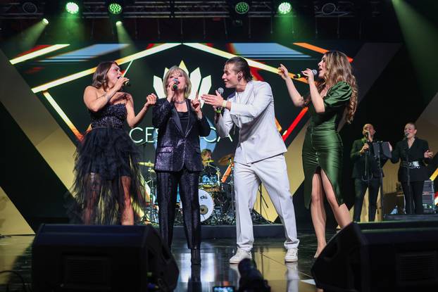 Zagreb: Cesarica gala party u Laubi na kojoj su dodijeljene glazbene nagrade Cesarica
