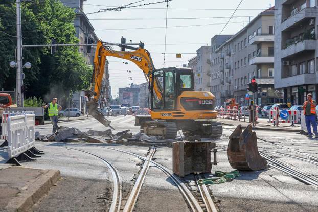Zagreb: Zbog radova križanje Šubićeve i Zvonimirove ulice zatvara se za promet na mjesec dana