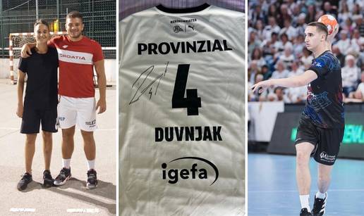 Ve&cacute; sam kupio karte za let ku&cacute;i i vidio ime na popisu! A Duvnjak mi je darovao dres i potpisao ga