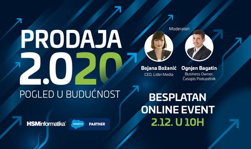 Kako će izgledati prodaja i marketing budućnosti, saznajte na online eventu 2. prosinca!