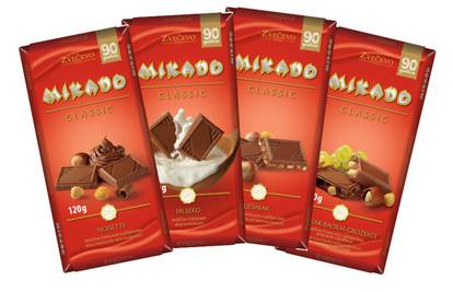 Zvečevo povećalo Mikado čokoladu!