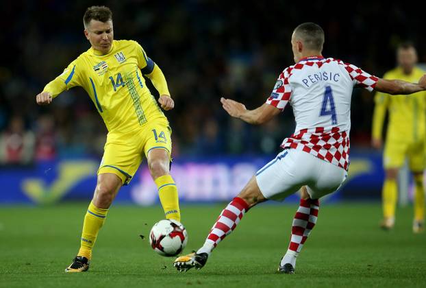 Kijev: Kvalifikacijska utakmica za SP u Rusiji 2018., Ukrajina - Hrvatska