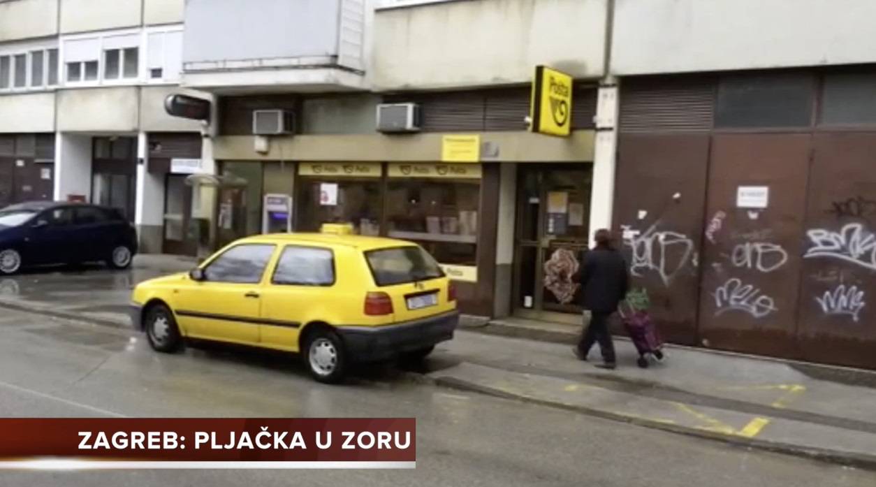 Pljačka u Zagrebu: Zaštitar je primio metak za svoje kolegice