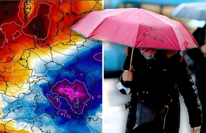 Hladni val stiže sa sjevera: Zbog olujne bure upalili meteoalarm za obalu, za vikend susnježica!